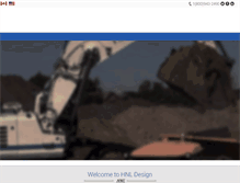 Tablet Screenshot of hnldesign.ca